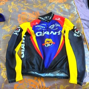 Castelli Giant Jersey spiTECH Made In Italy size large, fit medium